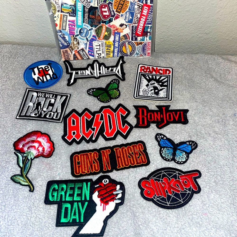 Patches ; Green Day , BonJovi, AC/DC and more
